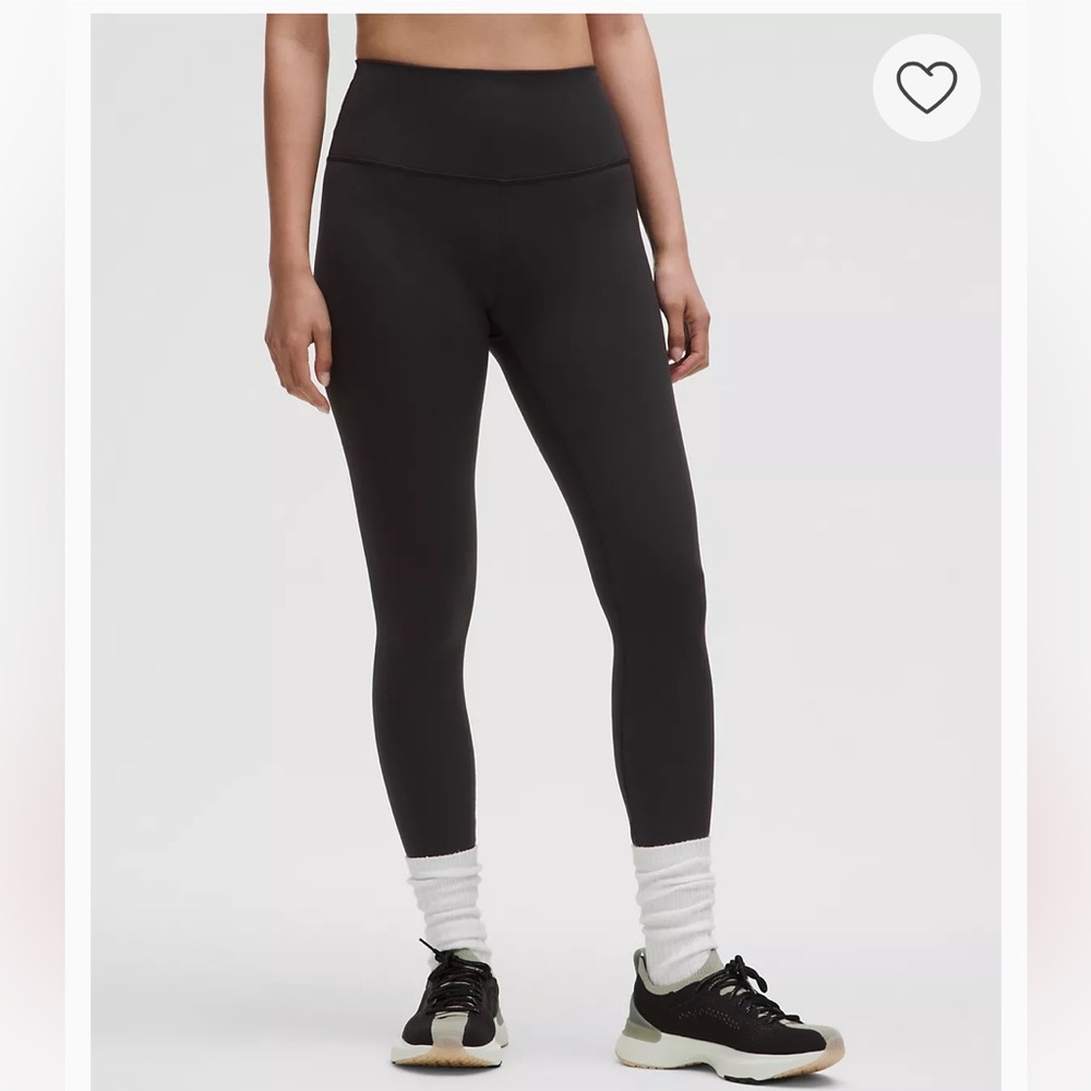 Lululemon wunder train high rise 25” tights